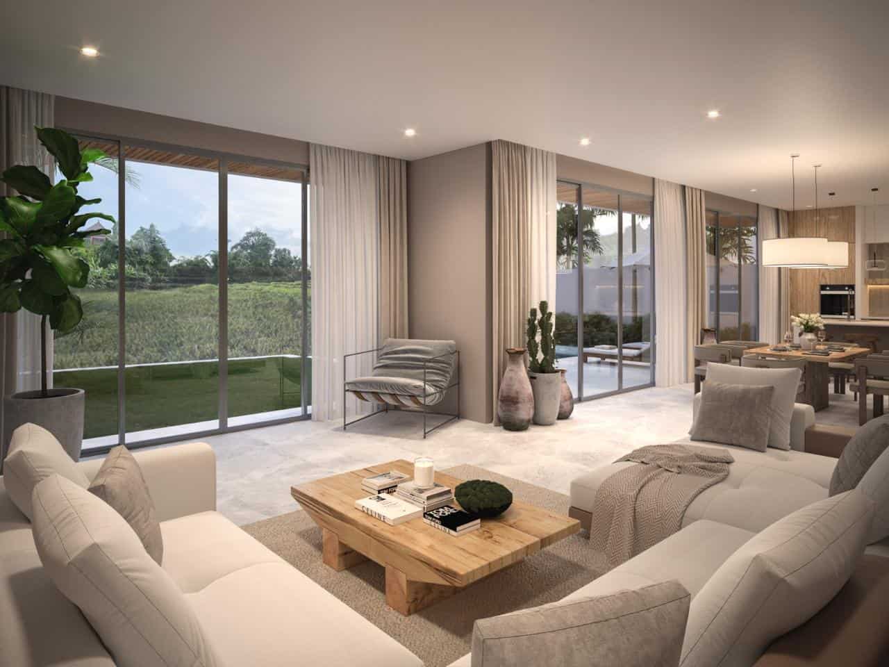 MODERN MINIMALIST 3 BEDROOM VILLA FOR SALE LEASEHOLD IN PADONAN BE-2010 